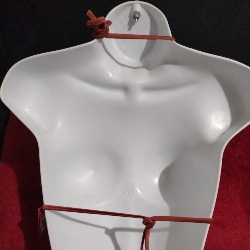 XHILARATION Bronze Pink Bikini‎ Top - Picture 3 of 3